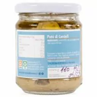 Patè Di Carciofi Coltivati Da Conserveria Mediterranea E Lavorati Con Metodi Tradizionali. Coltivati Artigianalmente in Cilento E Raccolti a Mano