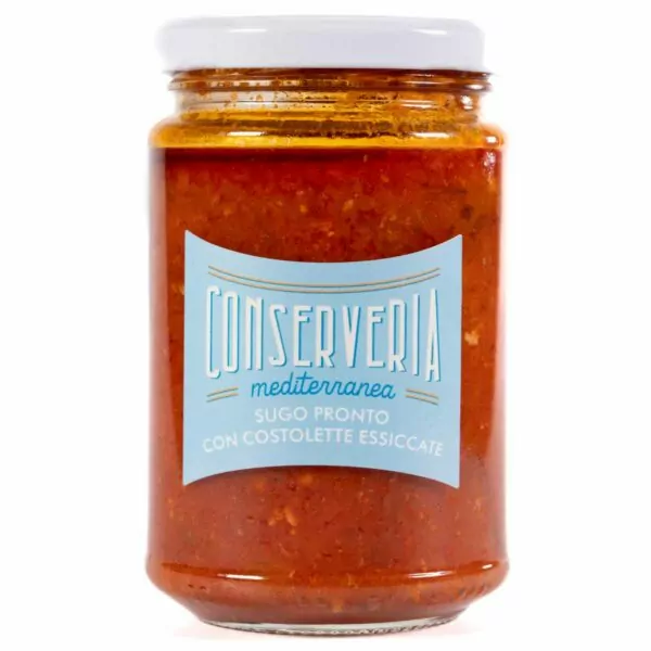 Sugo Di Costolette Essiccate Conserveria Mediterranea Con Costolette Norcineria Bianculli