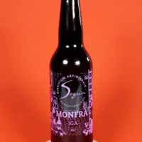 Birra Artigianale Iga Del Birrificio Sagrin Prodotto Con Mosto D'uva Barbera