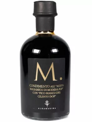 Condimento all'aceto balsamico IGP e fico bianco del Cilento DOP