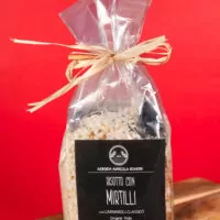 Risotto Ai Mirtilli Prodotto Con Riso Dell'azienda Agricola Rovere Di Vercelli Piemonte