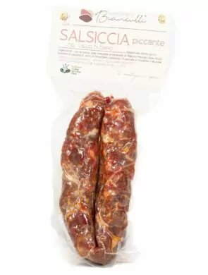 Salsiccia del Vallo di Diano piccante rossa 280g