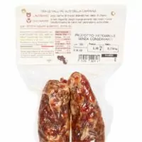 Salsiccia Piccante Rossa Prodotta Da Norcineria Bianculli Prodotto Artigianale Presidio Slow Food