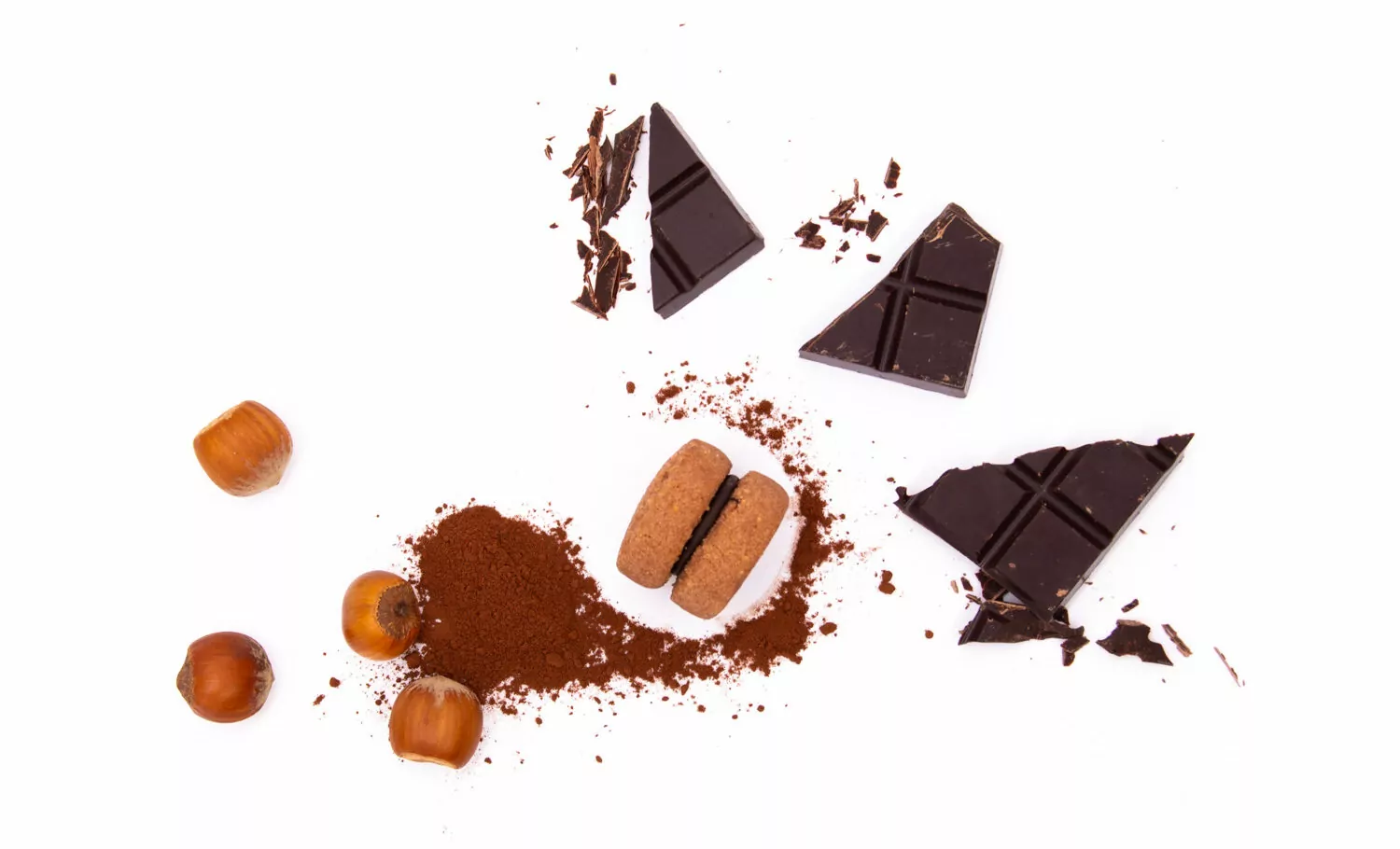 Baci Di Dama Alla Nocciola Piemonte Igp Con Cacao E Cioccolato Fondente