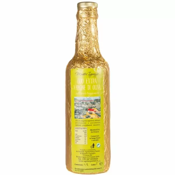 Olio Extra Vergine Di Oliva Artigianale Prodotto Con Sole Olive Taggiasche Liguri