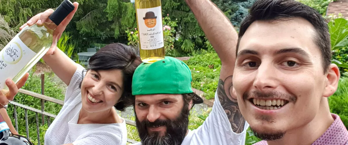 Selfie Azienda Agricola Poderi Zunino Con Nicolò