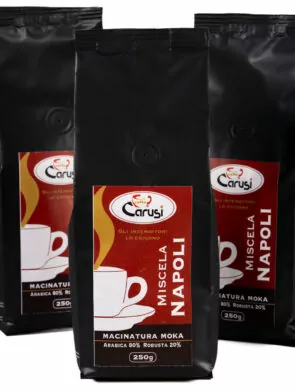 Caffè Miscela Napoli per Moka 250g - Caffè Carusi