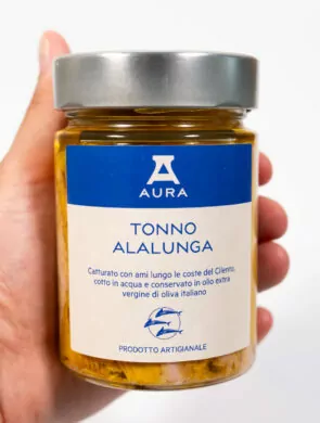 Tonno Alalunga 320g in olio EVO Cilentano