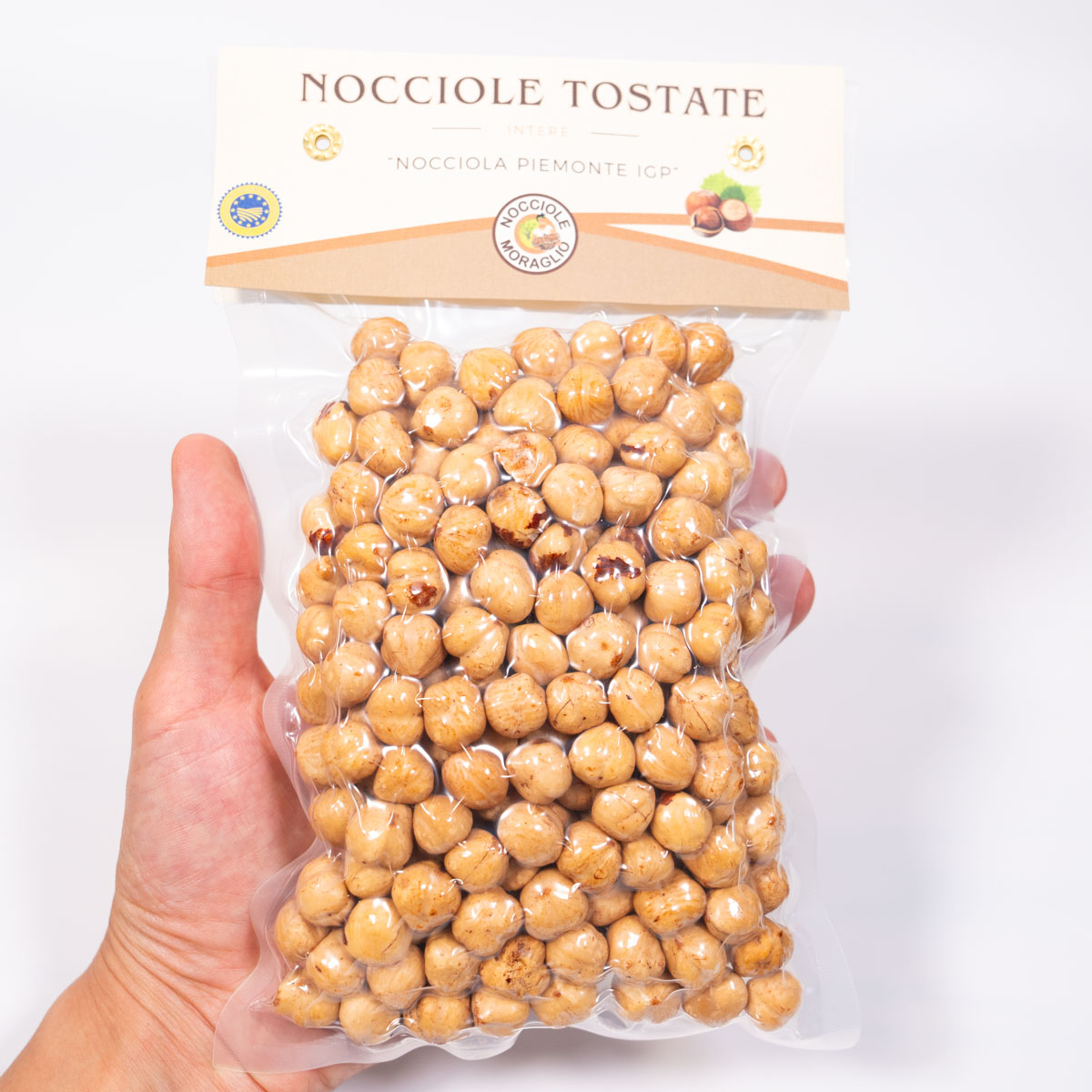 Solo Nocciole Piemonte IGP tostate 250g prodotte artigianalmente